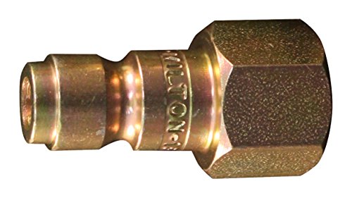 Milton Industries 1808BK 3/8" FNPT P Style Plug -Box of 100