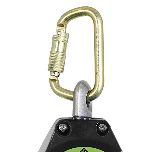 PeakWorks V845523006LE - Snap Hook 6' (1.8 m) 1" (25 mm) Webbing - Aluminum Housing, Type 2 -Leading Edge Self-Retracting Lifelines (SRL) - Fall Protection - Proindustrialequipment