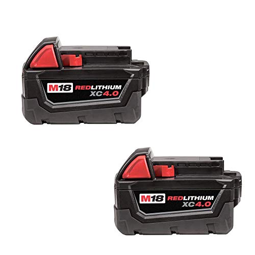 Milwaukee 48-11-1842C M18™ REDLITHIUM™ XC 4.0 Paquete de baterías de capacidad extendida (paquete de 2)
