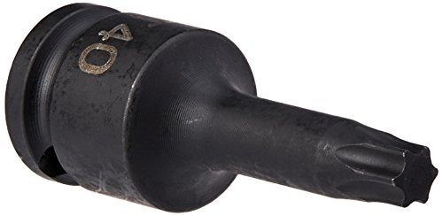 Gris Neumático (1140T) 3/8" Impulsor x T40 Dado interno con destornillador de impacto en estrella