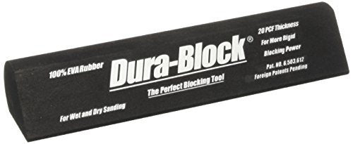 Dura-Block AF4406 Bloque de lijado con forma de lágrima negra