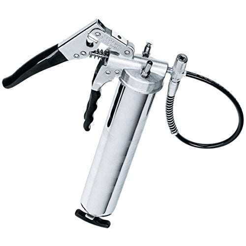 Lumax LX-1153 Pistola engrasadora de doble palanca y empuñadura premium para trabajo pesado