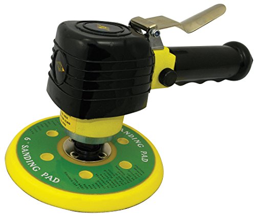 ITC Professional 6" Mechinic's Dual Action Adjustable Speed Pneumatic Air Sander, 3/16" Orbit Diameter, 28342