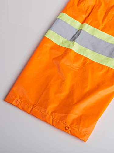 Pioneer V1080250-XL Heavy-Duty High Visibility Jacket and Pants Combo, Orange, XL - Clothing - Proindustrialequipment