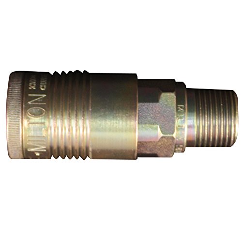 Milton Industries 1816BK Coupleur 1/2" MNPT G Style - Boîte de 50