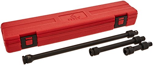Sunex 3501 Ensemble d'extensions à impact verrouillables à entraînement 3/8", 3 pièces