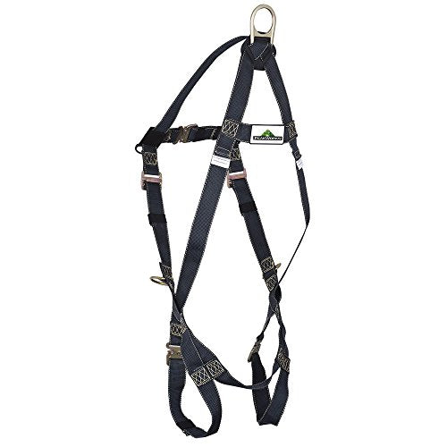 PeakWorks 3 D-Ring Welder's Fall Protection Full Body Safety Harness, Kevlar Webbing, Class AP - Positioning, V8009010 - Fall Protection - Proindustrialequipment