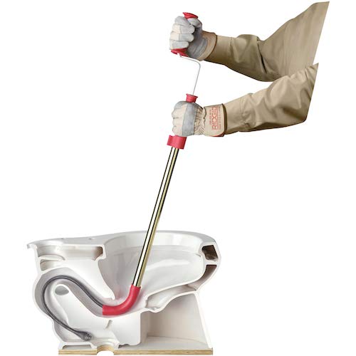 Ridgid 59787 K-3 3-Foot Toilet Auger with Bulb Head - Drain Augers - Proindustrialequipment