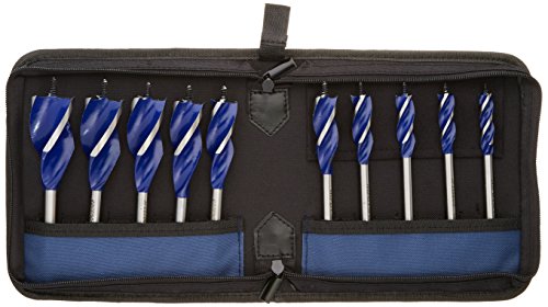 Irwin 1801022 Speedbor Max Set with Storage Case, 10-Piece