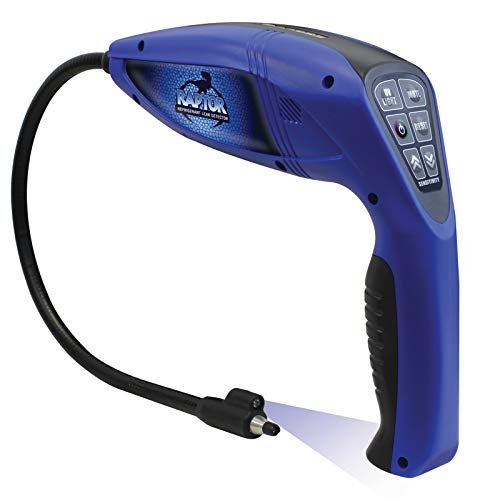 Mastercool 56200 Blue Raptor Detector de fugas de refrigerante (con luz ultravioleta), 1 paquete