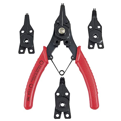 Jet 730352-5-Piece Convertible Snap Ring Pliers Set - Pliers and Wire Strippers - Proindustrialequipment