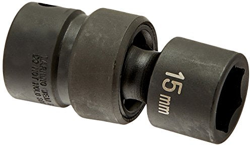 Gris Pneumatique (1015UM) Entraînement 3/8" x Douille universelle standard 15 mm