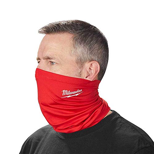 Milwaukee Rouge Multifonctionnel Respirant Cache-Cou Masque Bandana