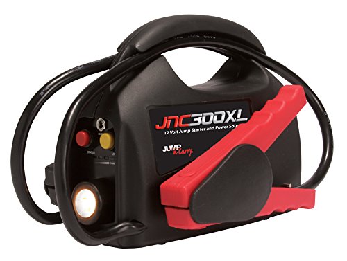 Clore Automotive JNC300XL Jump-N-Carry Arrancador auxiliar ultraportátil de 900 amperios pico de 12 voltios con luz