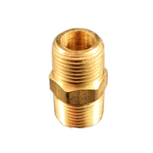 Milton Industries 647-2 1/2" MNPT Hex Nipple Manguera - Caja de 5