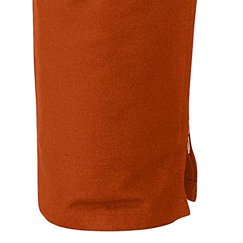 Pioneer Winter Heavy-Duty High Visibility Insulated Work Coverall, Quilted Cotton Duck Canvas, Hip-to-Ankle Zipper, Orange, 2XL, V206095A-2XL - Clothing - Proindustrialequipment