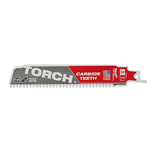 MILWAUKEE ELEC Tool 48-00-5201 6" 7TPI Torch Sawzall Reciprocating Saw Blade