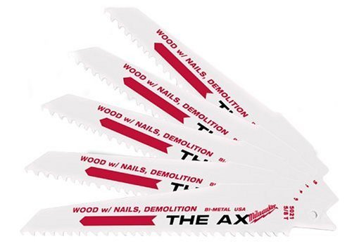 Sawzall The AX Demolition Reciprocating Saw Blade