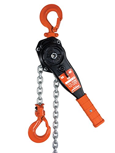 Jet 110510-1-1/2 Ton 10-Feet Lift Mini-Mite Ii Lever Chain Hoist-Super Heavy Duty - Manual Hoist - Proindustrialequipment