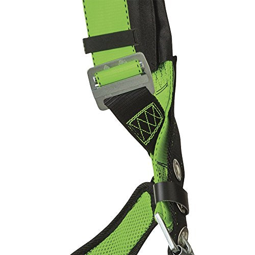 PeakWorks 1 D-Ring PeakPro Fall Protection Full Body Roofing Safety Harness, CSA & ANSI Certified, Class A - Fall Arrest, V8006200 - Fall Protection - Proindustrialequipment