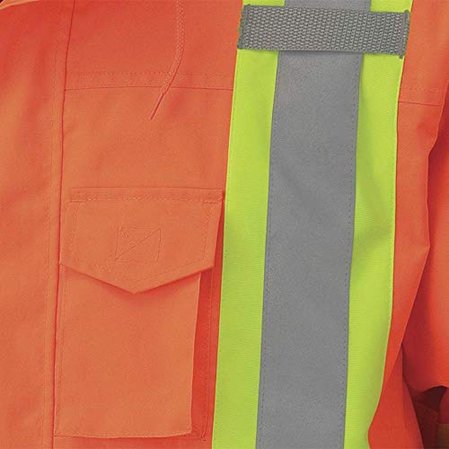 Pioneer V1120350-2XL Winter 6-in-1 Bomber Jacket - 100% Waterproof hi-viz Rainwear, Orange, 2XL - Clothing - Proindustrialequipment