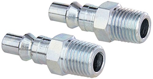 Milton Industries S-777 1/4" MNPT A Style Plug-Pack of 2