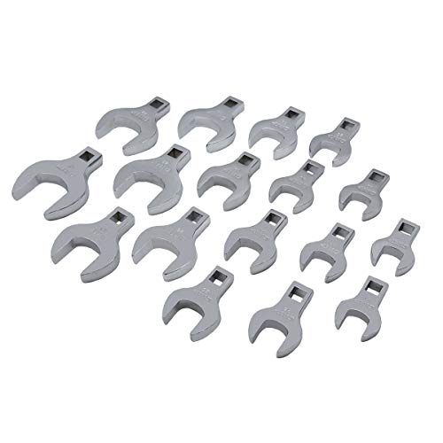 Grip 17 pc 1/2" Jumbo Crowfoot Wrench Set MM 90152