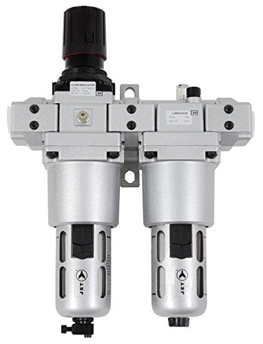 Jet 408808-2 Pc Air Filter, Regulator and Lubricator 3/4" Npt-Heavy Duty - Jet - Proindustrialequipment