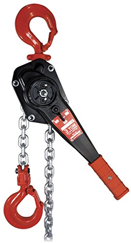 Jet 110512-3 Ton 5-Feet Lift Mini-Mite Ii Lever Chain Hoist-Super Heavy Duty - Manual Hoist - Proindustrialequipment