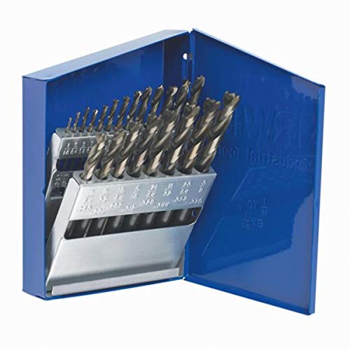 Irwin 73149 Turbomax Fractional Metal Index Drill Bit Set, 21-Piece