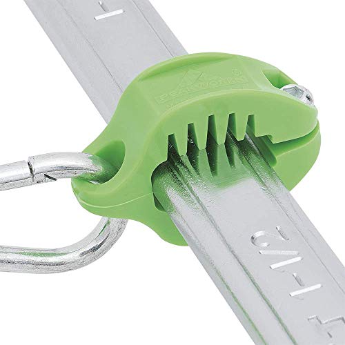 Peakworks V8561602 Flat Clamp - 1-5/16" to 9/16" Tool Tethering System (Pack of 10) - Fall Protection - Proindustrialequipment