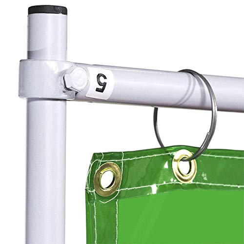 Sellstrom S97345 Welding Curtain with Frame - 6'x8' - Green - Other Protection - Proindustrialequipment