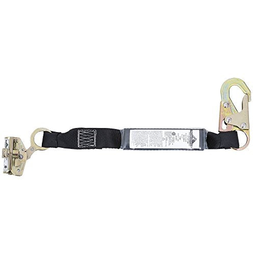 PeakWorks V8257035 - Fall Protection Kit - Single-Use Bracket - 2' (0.6 m) SP Lanyard - Integral ADP Rope Grab - 50' (15.2 m) - Fall Protection - Proindustrialequipment