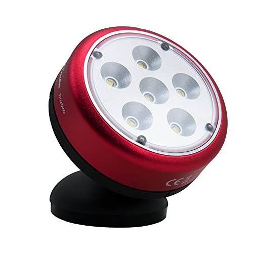 Dispositivos Ullman - ULLRT-6SMD Corp. Luz de trabajo magnética giratoria RT-6SMD