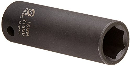 Sunex 216md 1/2" Drive 16-mm Deep Impact Socket