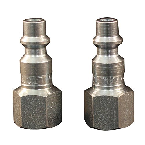 Milton 728BK 1/4" FNPT M Style Plug - Box of 250