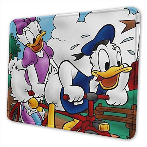 Mouse Pad - Donald and Daisy Gaming Mouse Mat, Non-Slip Rubber Base Mousepad for Laptop, Computer & PC
