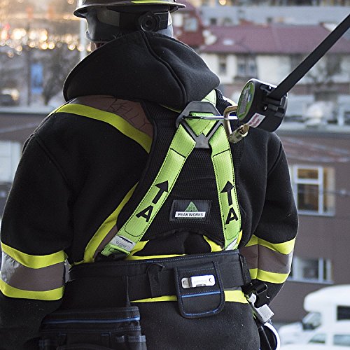 PeakWorks 1 D-Ring PeakPro Fall Protection Full Body Safety Harness, CSA & ANSI Certified, Class A - Fall Arrest, V8006100 - Fall Protection - Proindustrialequipment