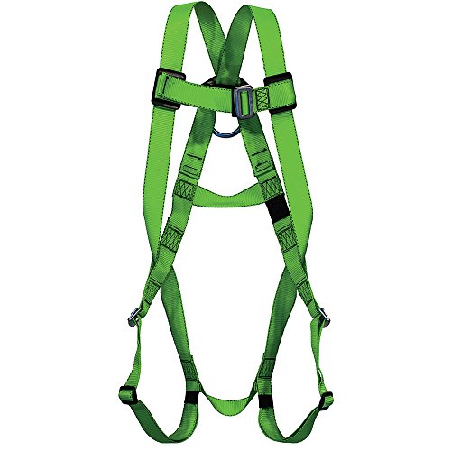 PeakWorks 1 D-Ring Compliance Series Fall Protection Full Body Safety Harness, CSA & ANSI Certified, Class A - Fall Arrest, V8001000 - Proindustrialequipment