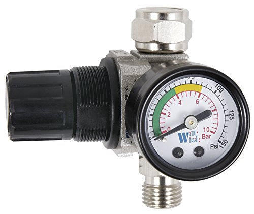 Jet 408812-1/4" Npt Air Dial Regulator with Gauge for Spray Guns - Jet - Proindustrialequipment