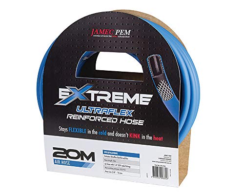 Jamec Pem Extreme Ultraflex Reinforced Air Hose - 65 ft 1/4" - 56.3145NA