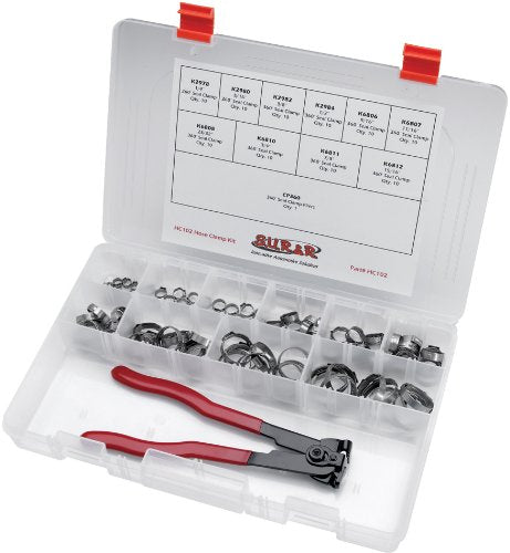 S.U.R. & R. HC102 Positive Seal Hose Clamp Kit