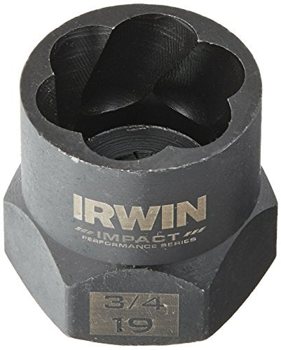 Irwin Tools 53913 Extractores de pernos Irwin - Extractor de pernos de 3/4 "-19 mm / Drv de 3/8"
