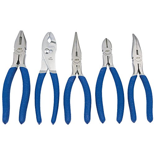 Jet 730321-5-Piece Pliers/Cutter Maintenance Set - Pliers and Wire Strippers - Proindustrialequipment