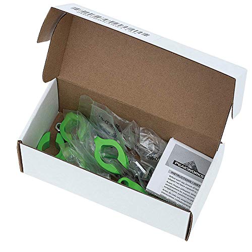Peakworks V8561402 Round Clamp - 7/8" Tool Tethering System (Pack of 10) - Fall Protection - Proindustrialequipment