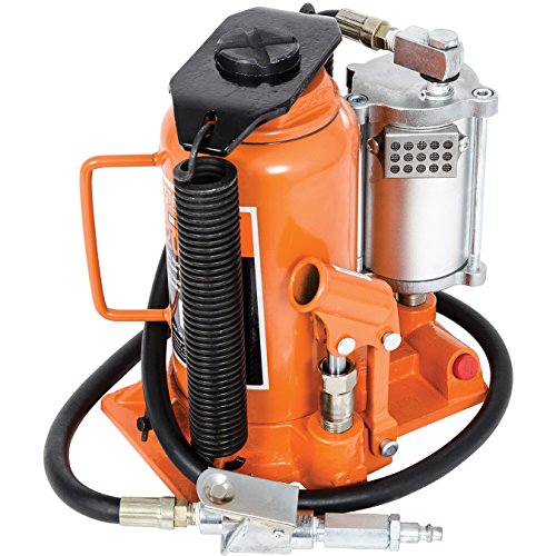 Strongarm Super Heavy-Duty Professional 20 Ton Air Hydraulic Bottle Jack - Truck, Fleet, Industrial, 30158 - Proindustrialequipment