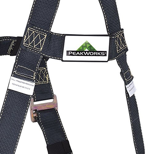 PeakWorks 3 D-Ring Welder's Fall Protection Full Body Safety Harness, Kevlar Webbing, Class AP - Positioning, V8009010 - Fall Protection - Proindustrialequipment