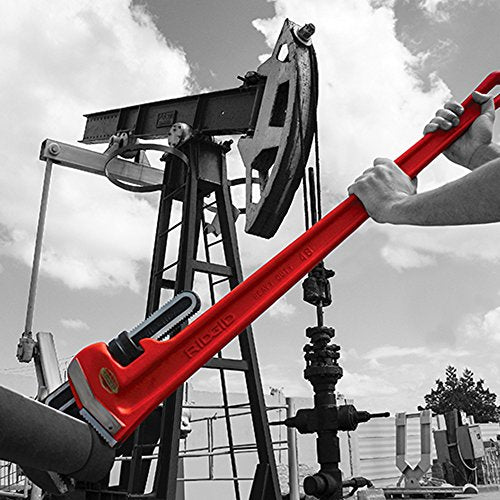 Ridgid Tools 31040 48-Inch Pipe Wrench - Threading and Pipe Preparation - Proindustrialequipment