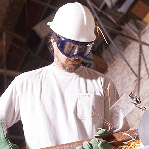 Sellstrom CSA Type 2 Class E Front Brim Hard Hat, 4-Point Suspension With Height Adjustments and Accessory Slots, White, S69300 - Fall Protection - Proindustrialequipment