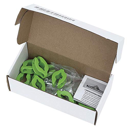 Peakworks V8561202 Round Clamp - 5/8" Tool Tethering System (Pack of 10) - Fall Protection - Proindustrialequipment